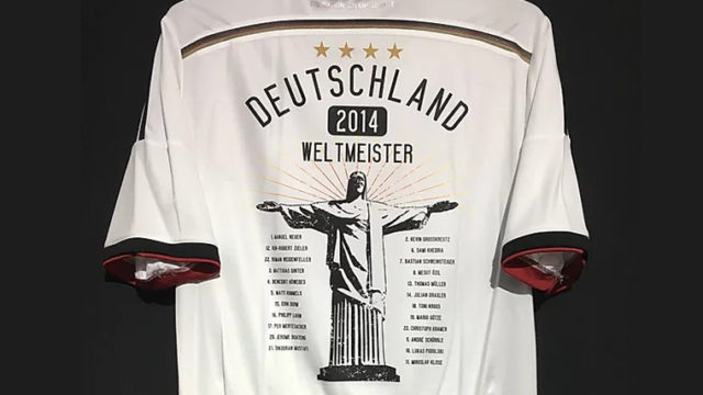 2014-15ドイツ代表ワールドカップ優勝記念ユニフォーム
