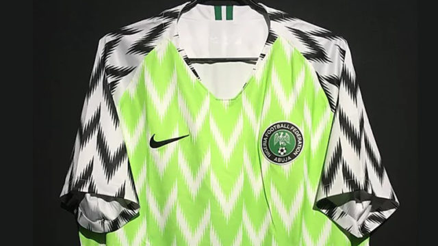 2018-19ナイジェリア代表ユニフォーム