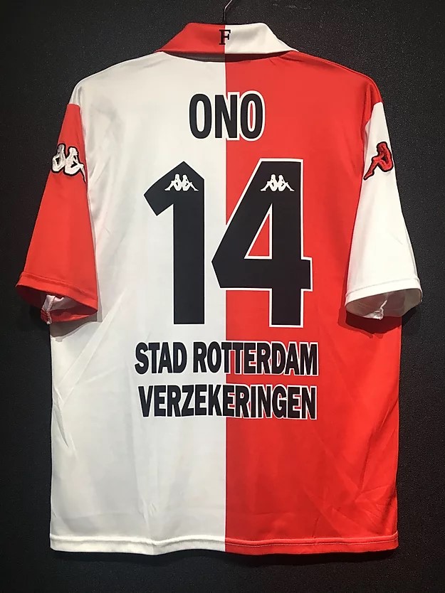 免税 フェイエノールト 小野伸二 アウェイ ユニフォーム ONO Feyenoord