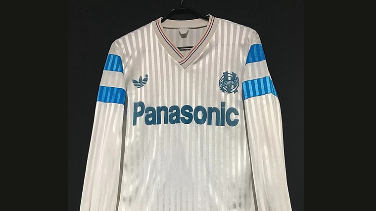 オリンピック・マルセイユ1990-91ホームユニフォーム