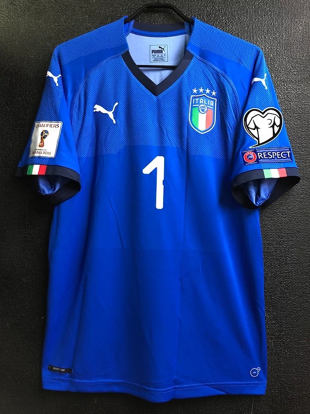 NEW FIGC 元イタリア代表ブッフォン ユニフォーム Mサイズ サッカー