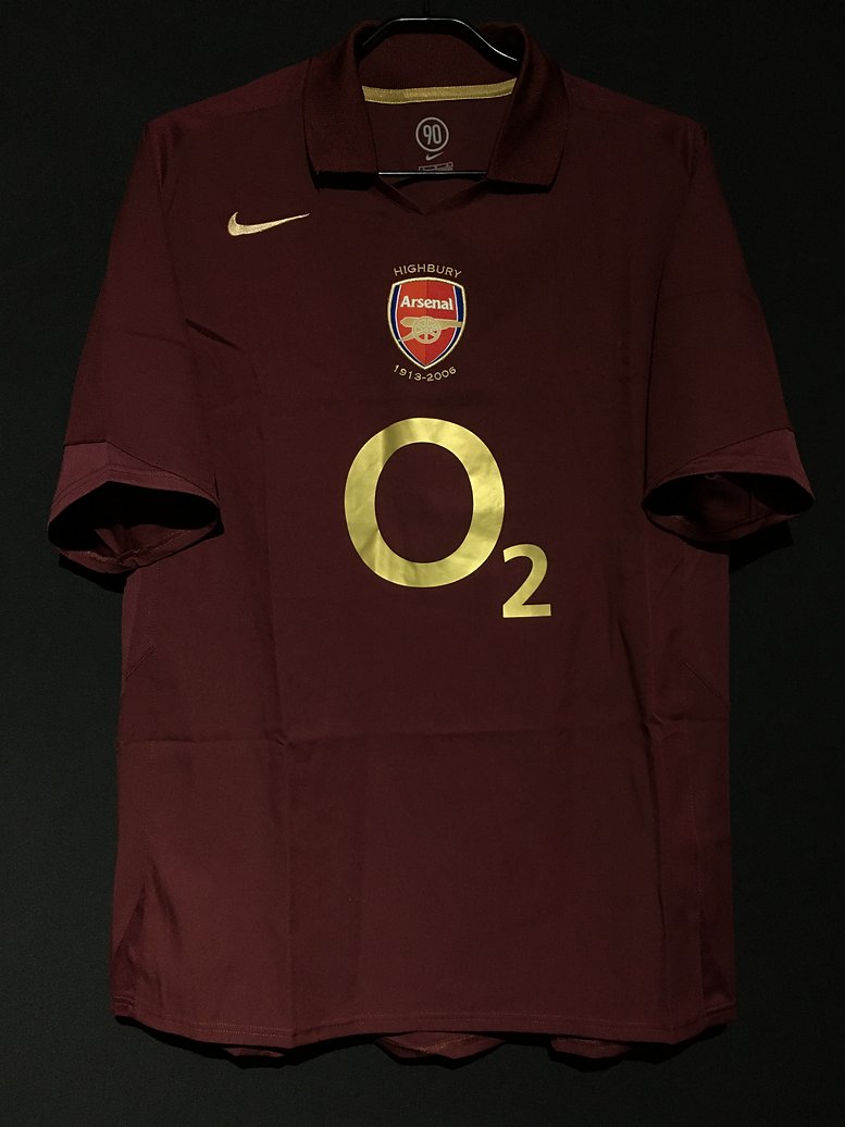 アーセナル Arsenal 05-06 ユニフォーム 長袖 全商品セール スポーツ