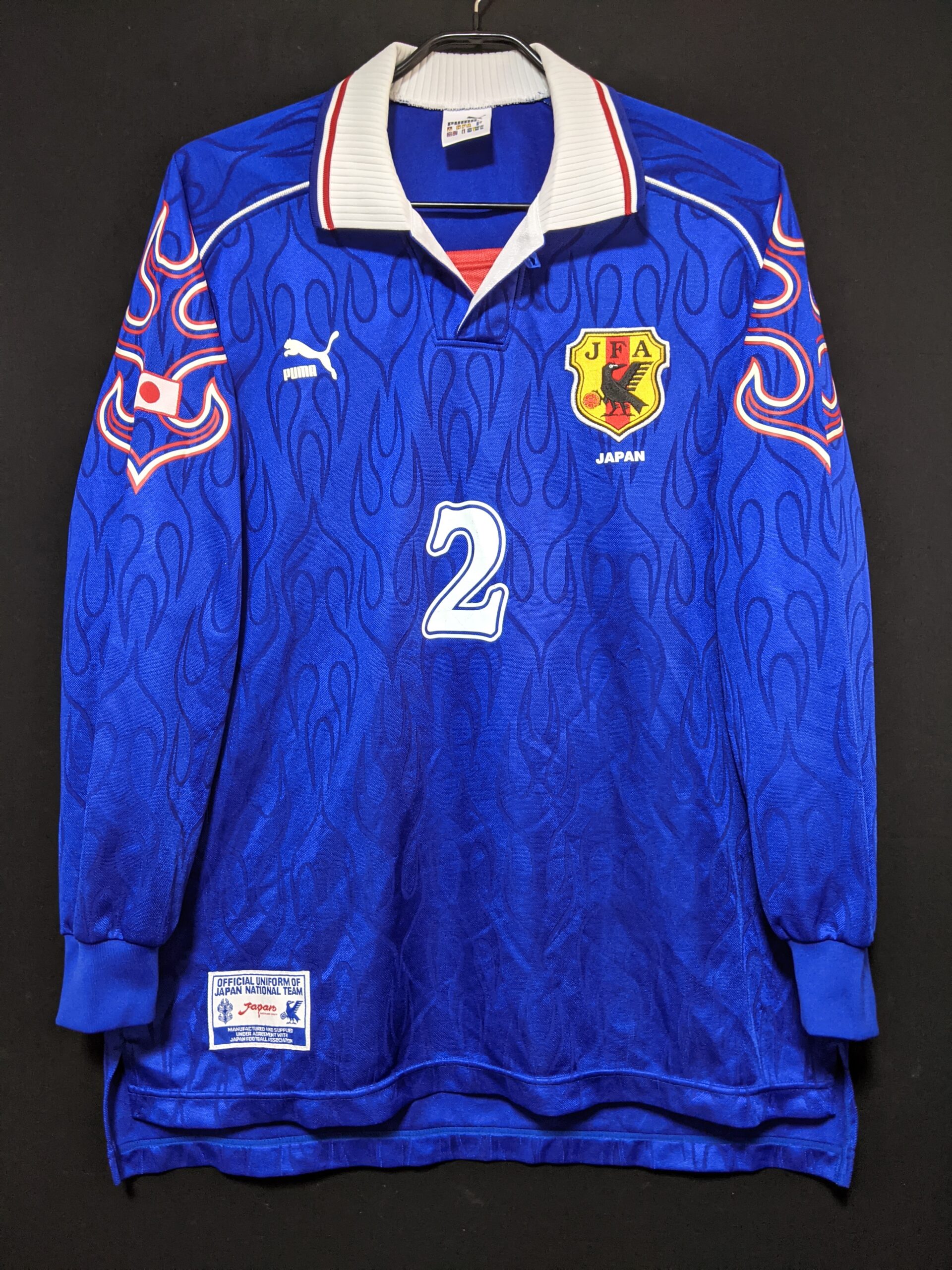 一般市販のない幻の代表ユニフォーム！1998年U-19日本代表｜サッカー