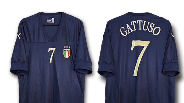 ☆04-05シーズン　ACミラン　ゲームシャツ　ガットゥーゾ　8番　レア
